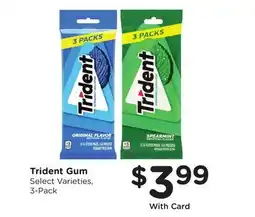 Ralphs Trident Gum offer