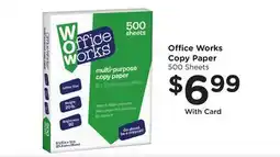 Ralphs Office Works Copy Paper offer
