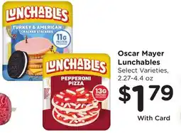 Ralphs Oscar Mayer Lunchables offer