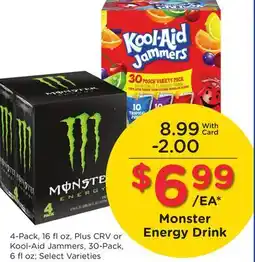Ralphs Monster Energy Drink offer