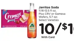 Ralphs Jarritos Soda offer