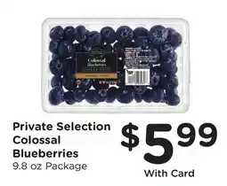 Ralphs Private Selection Colossal Blueberries offer