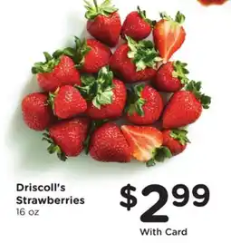 Ralphs Driscoll's Strawberries offer