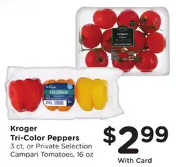 Ralphs Kroger Tri-Color Peppers offer