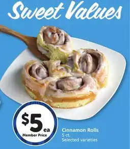 Albertsons Cinnamon Rolls offer
