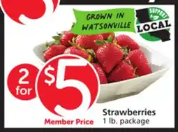 Albertsons Strawberries offer