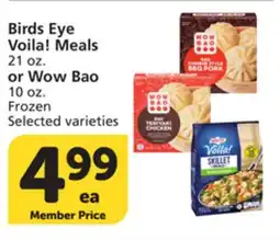Albertsons Birds Eye Voila! Meals 21 oz. or Wow Bao 10 oz offer