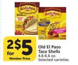 Albertsons Old El Paso Taco Shells offer