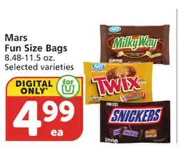 Albertsons Mars Fun Size Bags offer