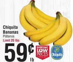 Smart & Final Chiquita Bananas offer