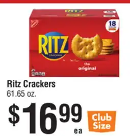 Smart & Final Ritz Crackers offer