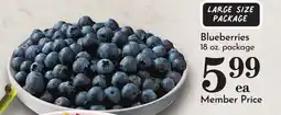 Pavilions Blueberries offer