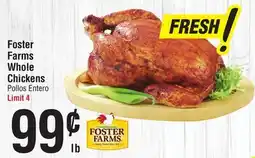 Smart & Final Foster Farms Whole Chickens offer