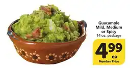 Albertsons Guacamole Mild, Medium or Spicy offer