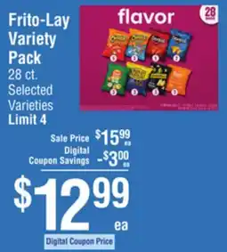 Smart & Final Frito-Lay Variety Pack offer