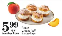 Pavilions Peach Cream Puff offer
