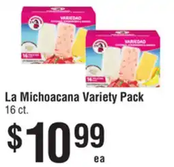 Smart & Final La Michoacana Variety Pack offer