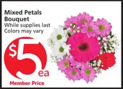 Albertsons Mixed Petals Bouquet offer