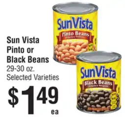 Smart & Final Sun Vista Pinto or Black Beans offer