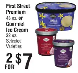 Smart & Final First Street Premium or Gourmet Ice Cream offer