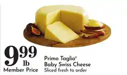 Pavilions Primo Taglio Baby Swiss Cheese offer