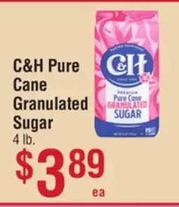Smart & Final C&H Pure Cane Granulated Sugar offer