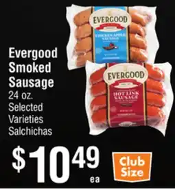 Smart & Final Evergood Smoked Sausage offer