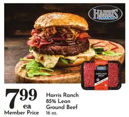 Pavilions Harris Ranch 85% Lean Ground Beef offer