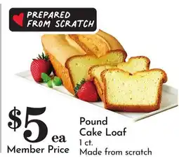 Pavilions Pound Cake Loaf offer