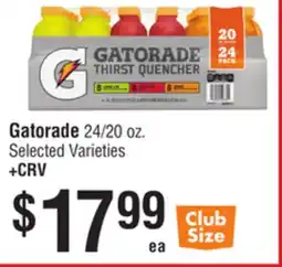 Smart & Final Gatorade offer