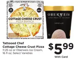 Mariano's Tattooed Chef Cottage Cheese Crust Pizza offer