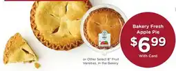 Mariano's Bakery Fresh Apple Pie offer