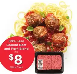 Mariano's 80% Lean Ground Beef and Pork Blend offer