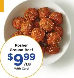 Mariano's Kosher Ground Beef offer