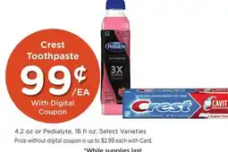 Mariano's Crest Toothpaste offer