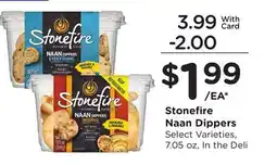 Mariano's Stonefire Naan Dippers offer
