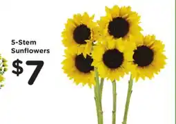 Mariano's 5-Stem Sunflowers offer