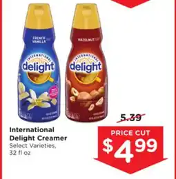 Mariano's International Delight Creamer offer