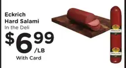 Mariano's Eckrich Hard Salami offer