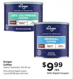 Mariano's Kroger Coffee offer