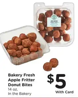 Mariano's Bakery Fresh Apple Fritter Donut Bites offer