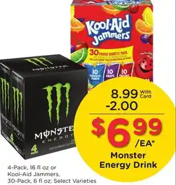 Mariano's Monster Energy Drink offer