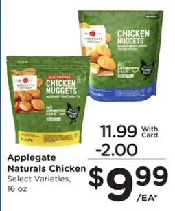 Mariano's Applegate Naturals Chicken offer
