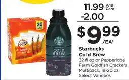 Mariano's Starbucks Cold Brew offer