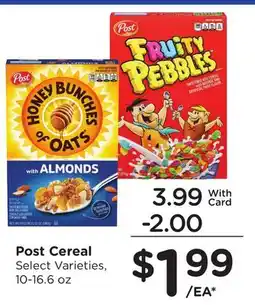 Mariano's Post Cereal offer