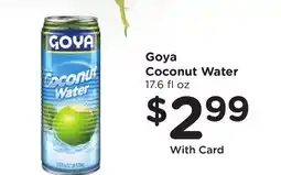 Mariano's Goya Coconut Water offer