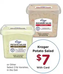 Mariano's Kroger Potato Salad offer