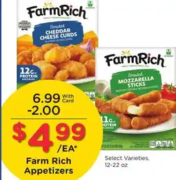 Mariano's Farm Rich Appetizers offer