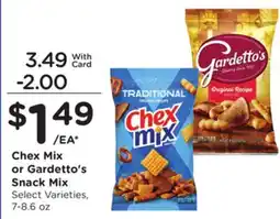 Mariano's Chex Mix or Gardetto's Snack Mix offer