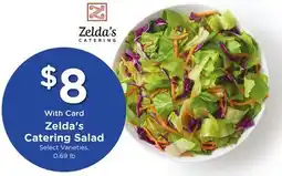 Mariano's Zelda's Catering Salad offer
